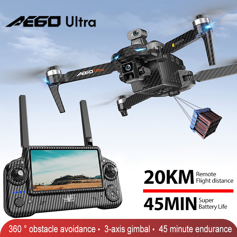 Drone Camera 4K - Ae60 gps drone profissional 8k câmera