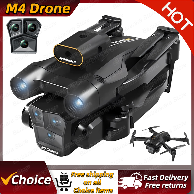 Novo Drone M4 4K Profissional  - Drone Camera Wide Angle avaliação e preço