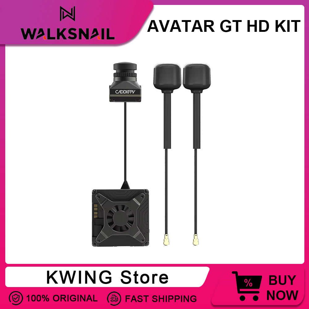 Walksnail Avatar GT HD KIT 2W  - Drone Camera Hd avaliação e preço