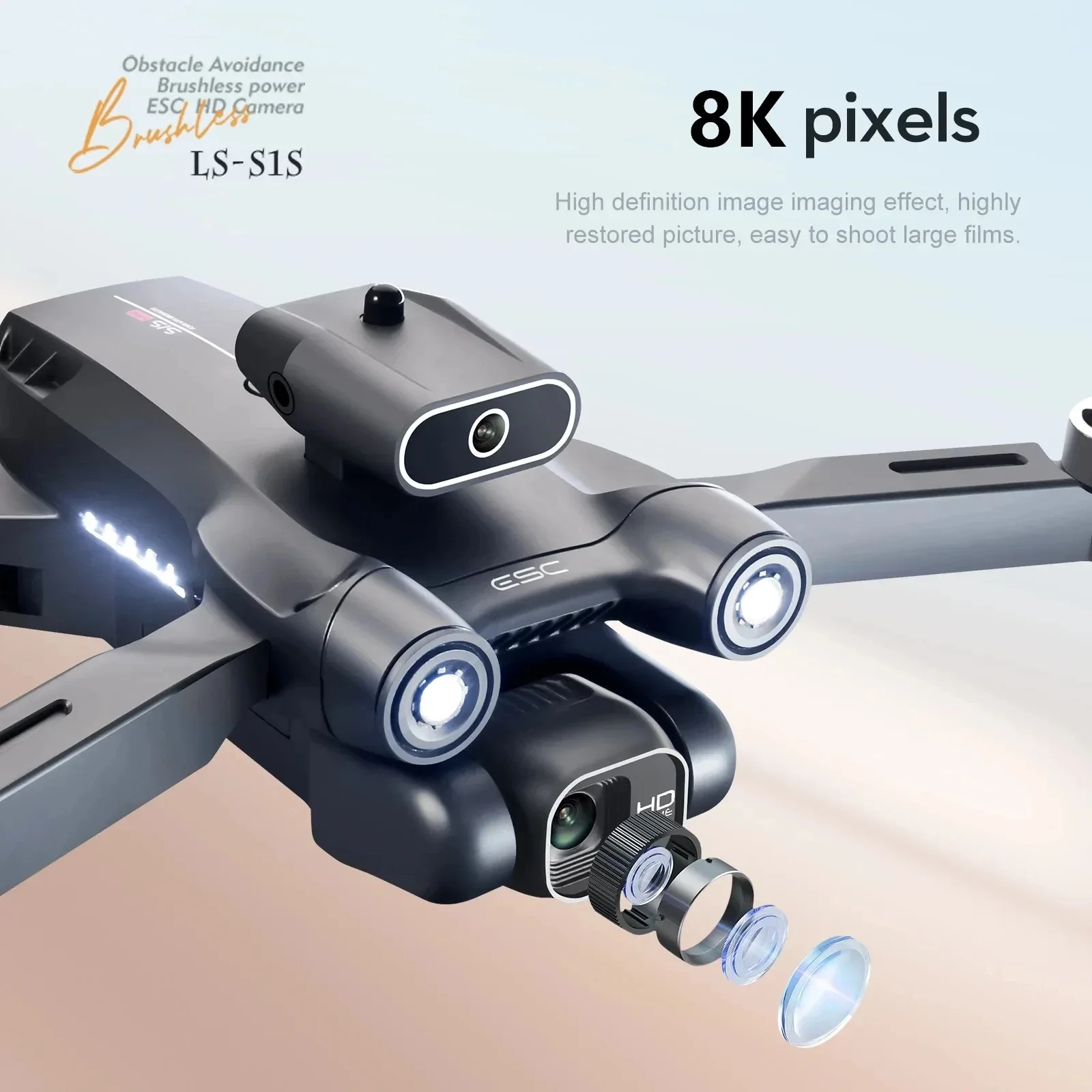 Profissional Brushless Motor D - Drone Camera Professional avaliação e preço