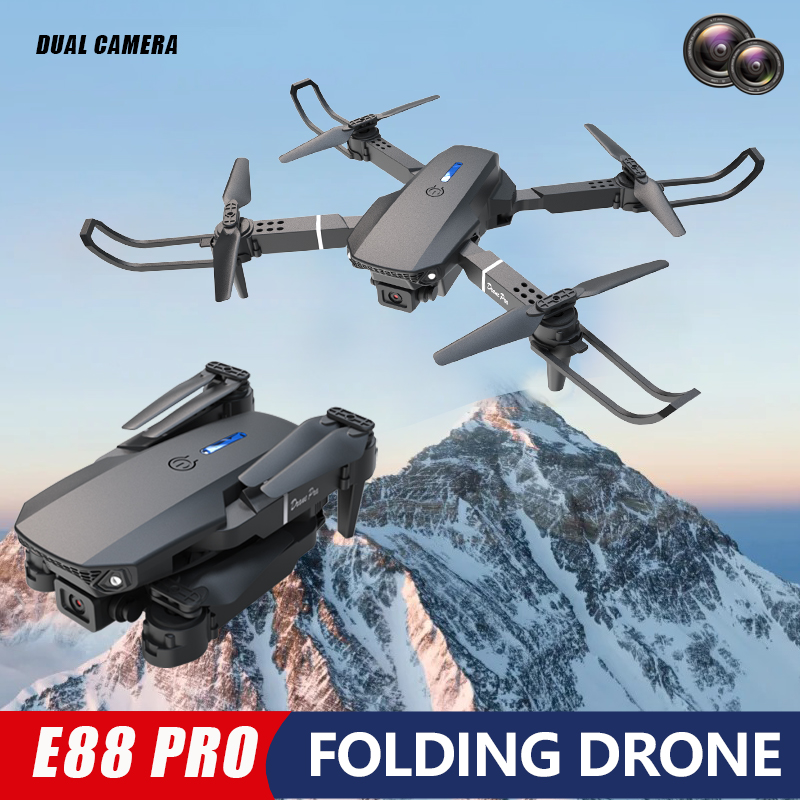 Drone Dobrável com Motor Sem E - Drone Camera Mount avaliação e preço