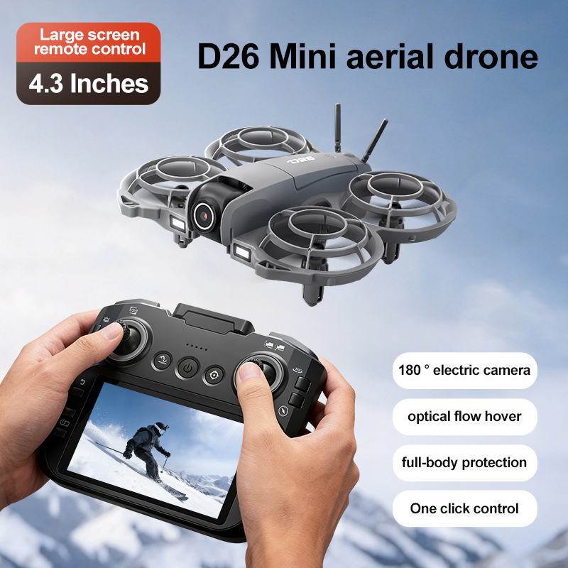 Drone D26 4K Aéreo HD 180 °    - Drone Camera Night Vision avaliação e preço