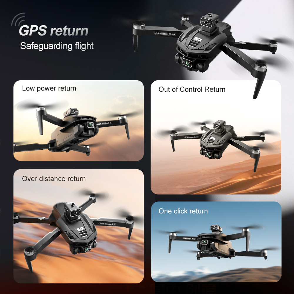 V168 PRO Max GPS Drone 8K Prof - Drone Camera Lens avaliação e preço