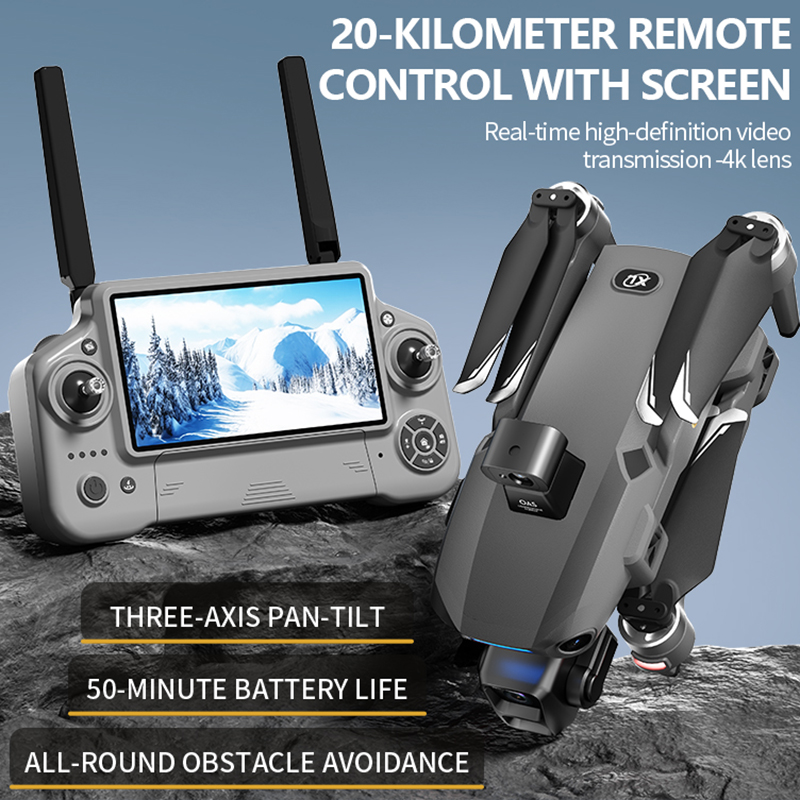 Novo Drone 8K com Câmera Dupla - Drone Camera Lens avaliação e preço
