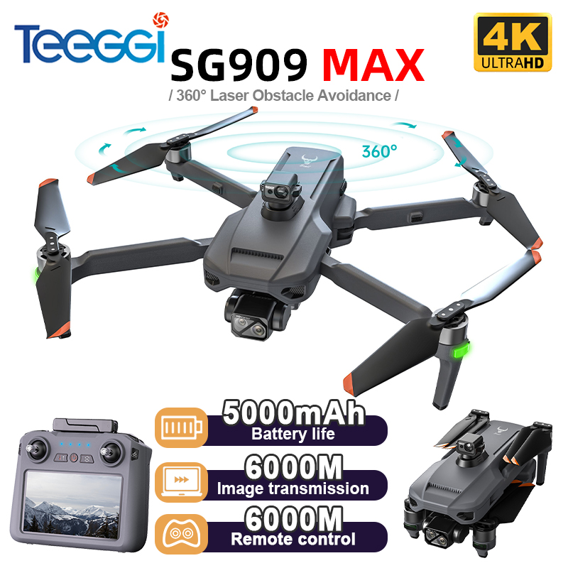 Drone Teeggi SG909 MAX GPS com - Drone Camera Night Vision avaliação e preço