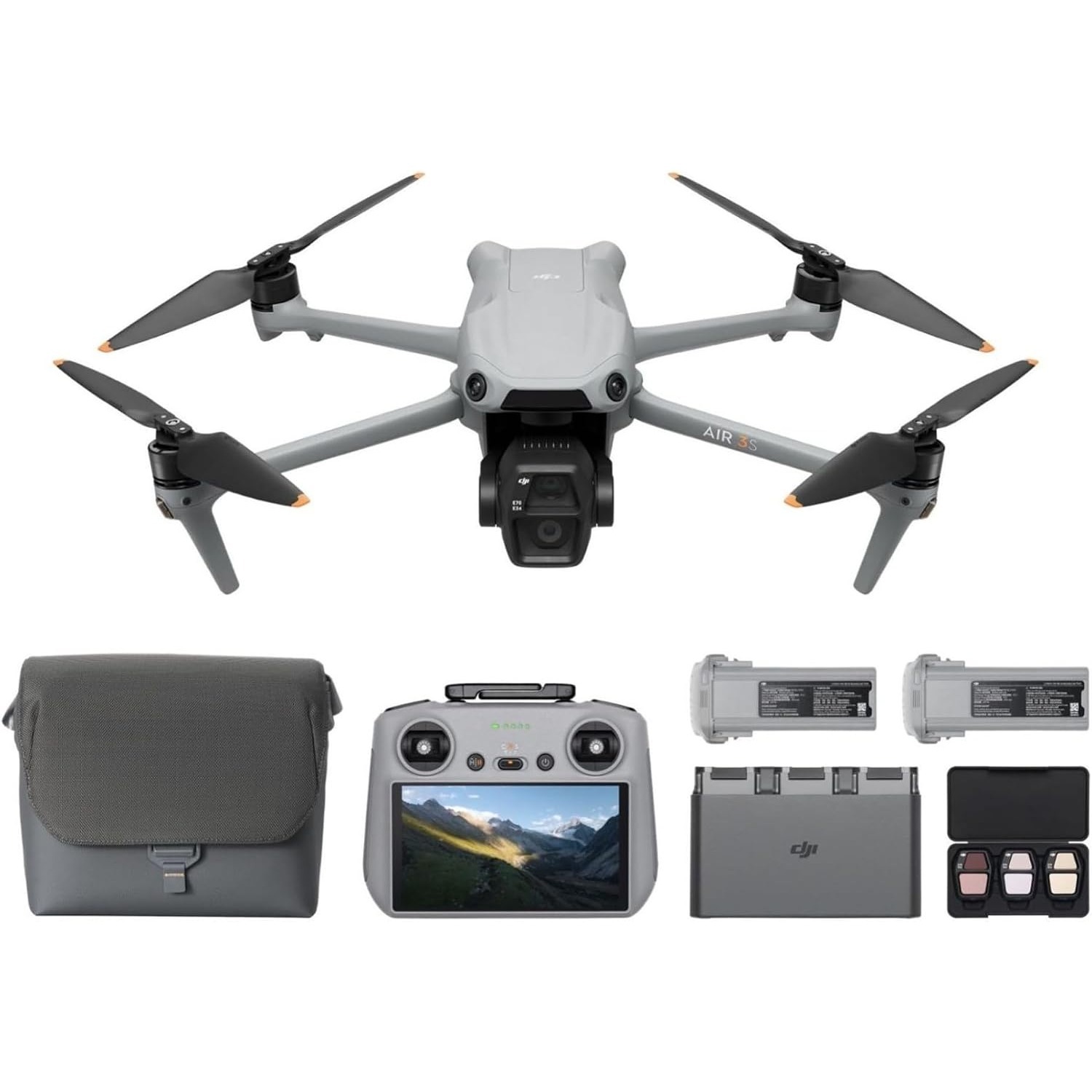 DJI Air 3S Fly More Combo (Con - Drone Camera Wide Angle avaliação e preço