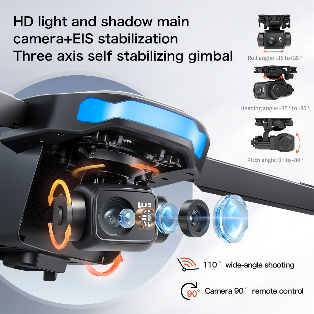 Novo Drone S-X1 MAX GPS 8K Pro - Drone Camera Mount avaliação e preço