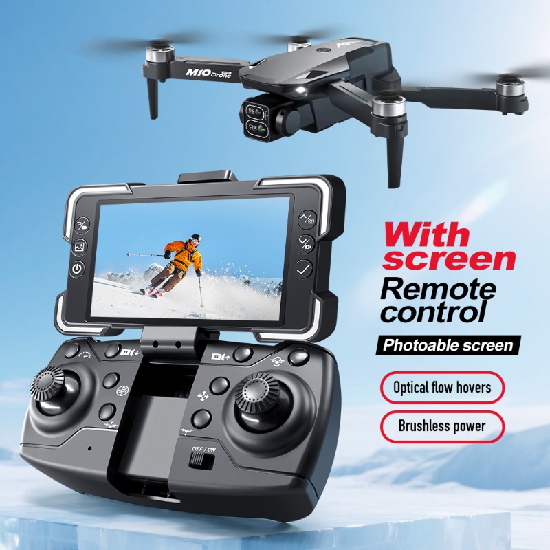 Drone com Câmera M10, Controle - Drone Camera Lens avaliação e preço